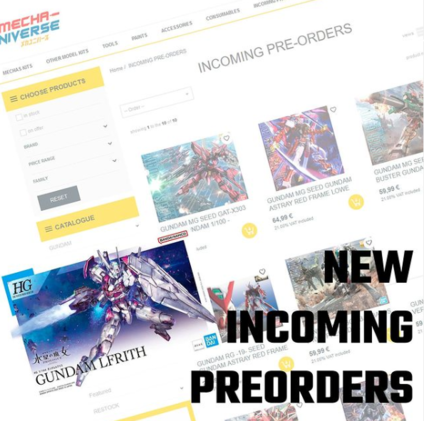 Pre-orders for our March restock are up