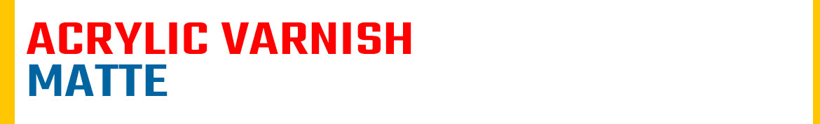Matte Acrylic Varnish