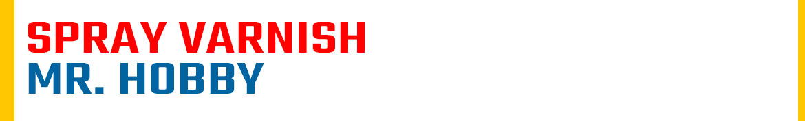 Mr. Hobby Spray Varnish