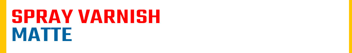 Matte Spray Varnish