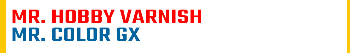 Mr. Color GX Varnish