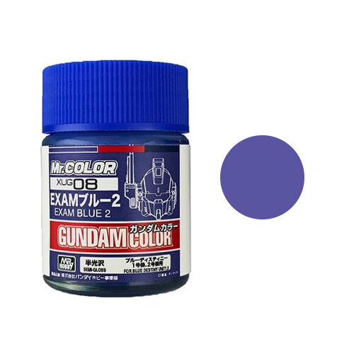 MR GUNDAM COLOR -XUG08- EXAM BLUE 2 FOR BLUE DESTINY UNIT 1 - 18ML