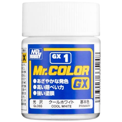MR COLOR GX-001 - COOL WHITE - 18ML