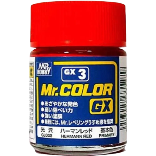 MR COLOR GX-003 -  HARMANN RED - 18ML