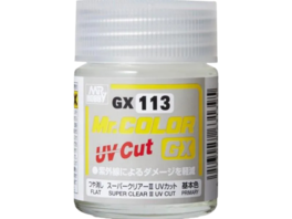 MR COLOR GX-113 SUPER CLEAR III UV CUT FLAT - 18ML