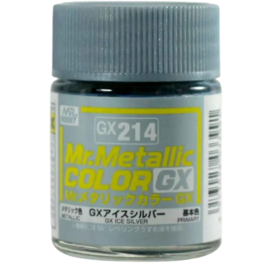 MR METALLIC COLOR GX-214 GX ICE SILVER - 18ML