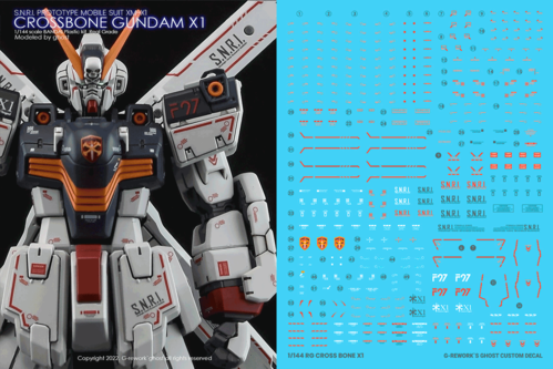 G-REWORK -RG- CROSSBONE GUNDAM X1