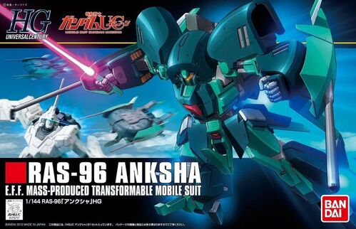 GUNDAM HGUC -141- RAS-96 ANKSHA 1/144