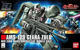 GUNDAM HGUC -102- AMS-129 GEARA ZULU 1/144