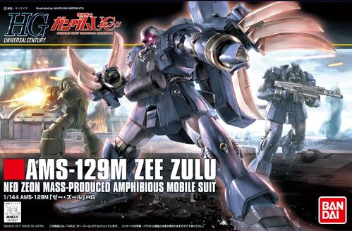 GUNDAM HGUC -132- AMS-129M ZEE ZULU 1/144