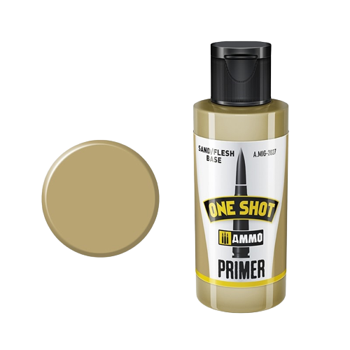 AMMO MIG ONE SHOT PRIMER SAND/FLESH BASE 60ML