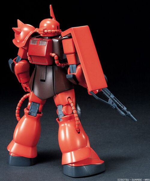 GUNDAM HGUC -032- MS-06S CHAR'S ZAKU II (GUNDAM MODEL KIT) 1/144