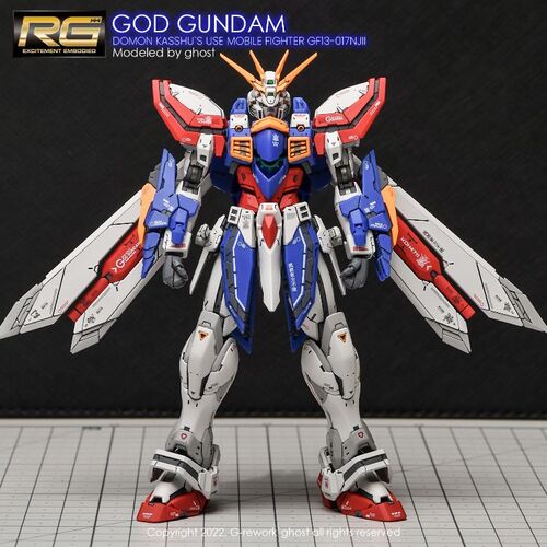 G REWORK -RG- GF13-017NJII GOD GUNDAM