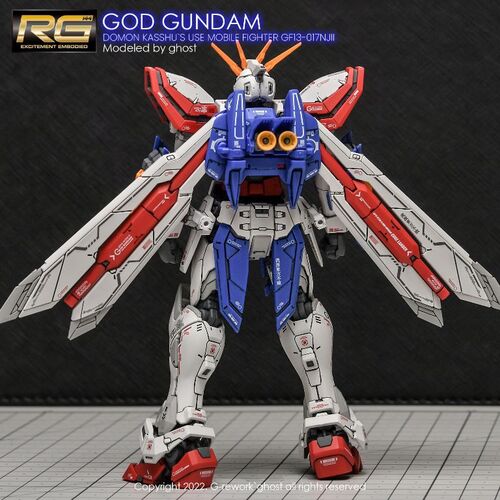 G REWORK -RG- GF13-017NJII GOD GUNDAM