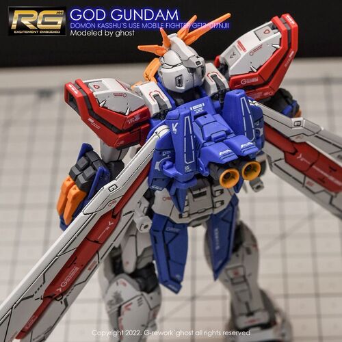 G REWORK -RG- GF13-017NJII GOD GUNDAM