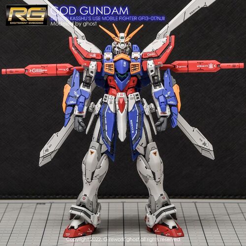 G REWORK -RG- GF13-017NJII GOD GUNDAM