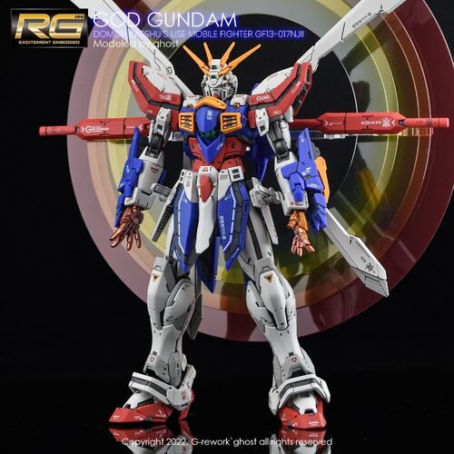 G REWORK -RG- GF13-017NJII GOD GUNDAM