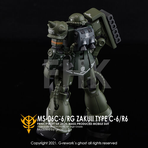 G-REWORK -HG- MS-06C-6/R6 ZAKU II