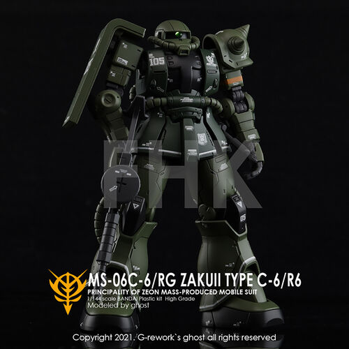 G-REWORK -HG- MS-06C-6/R6 ZAKU II