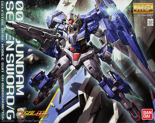 GUNDAM MG 00 GN-000/ 7S 00 GUNDAM SEVEN SWORD/G 1/100