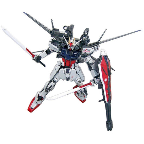 GUNDAM MG SEED GAT-X105 STRIKE GUNDAM + IWSP 1/100