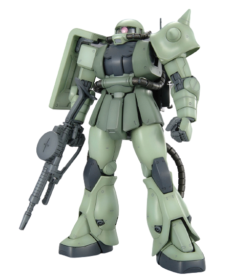 GUNDAM MG MS-06F ZAKU II VER 2.0 (GUNDAM MODEL KIT) 1/100