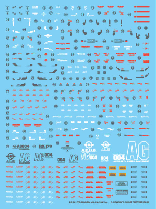 G-REWORK -RG- RX-178 MK-II GUNDAM A.E.U.G Ver.