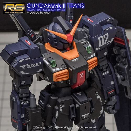 G-REWORK -RG- RX-178 MK-II GUNDAM TITANS Ver.