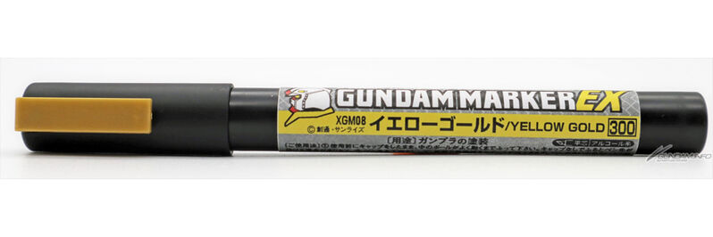 EX GUNDAM MARKER YELLOW GOLD