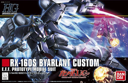 GUNDAM HGUC -147- UC RX-160S BYARLANT CUSTOM (GUNDAM MODEL KIT) 1/144