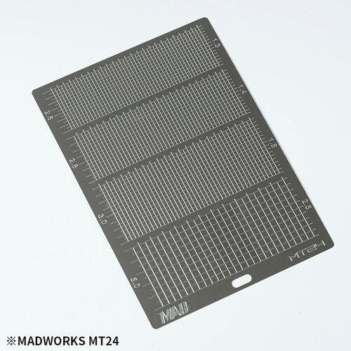 MADWORKS Photo-Etched Series - MT-24 MASKING TAPE TEMPLATES (L)