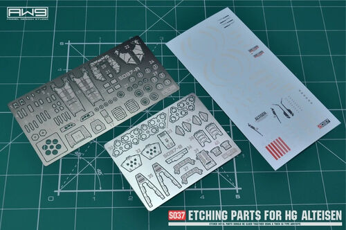 MADWORKS ETCHING PARTS -S37- HG ALTEISEN + WATERSLIDE DECALS