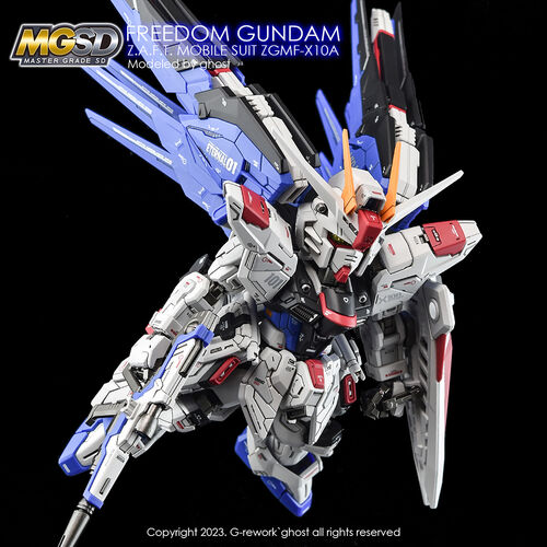 G-REWORK -MGSD- MASTER GRADE SD FREEDOM GUNDAM