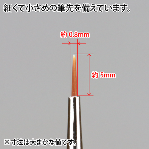 GODHAND BRUSHWORK SHORTGRIP POINT BRUSH S