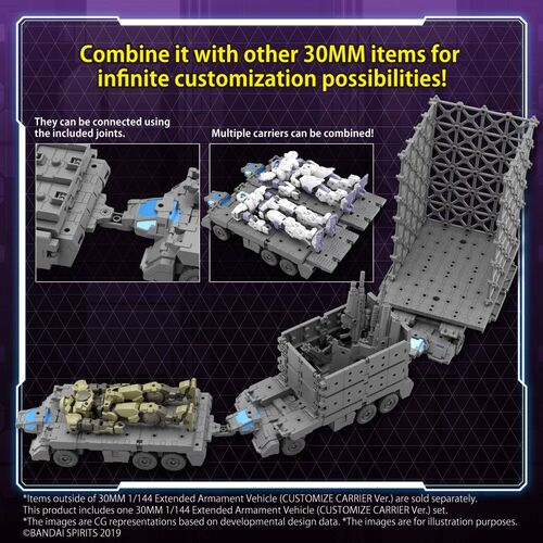 30MM -EV13- CUSTOMIZE CARRIER VER 1/144