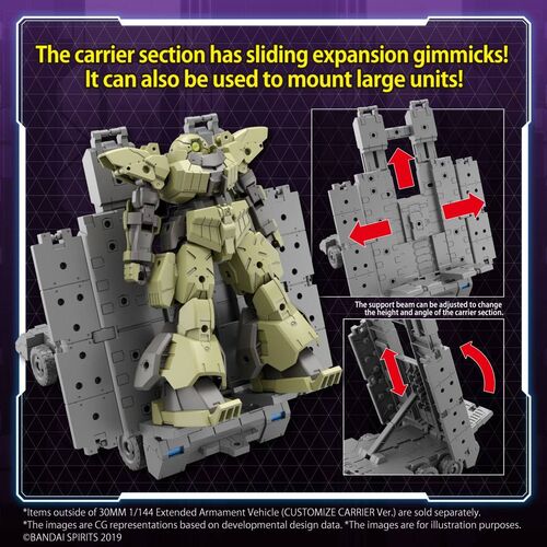 30MM -EV13- CUSTOMIZE CARRIER VER 1/144