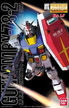 GUNDAM MG -028- RX-78-2 GUNDAM VER 1.5 1/100 GUNDAM MG -028- RX-78-2 GUNDAM VER 1.5 1/100