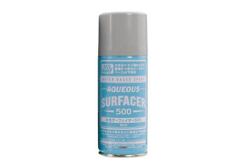 MR HOBBY AQUEOUS SURFACER #500 GREY 170ML