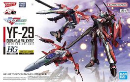 MACROSS HG -02- YF-29 DURANDAL VALKYRIE (Alto Saotome use) 1/100