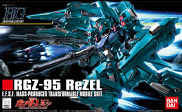 GUNDAM HGUC -103- RGZ-95 REZEL 1/144