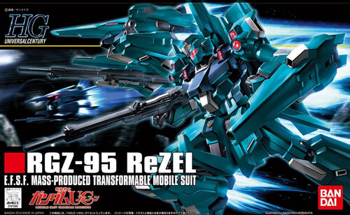 GUNDAM HGUC -103- RGZ-95 REZEL 1/144