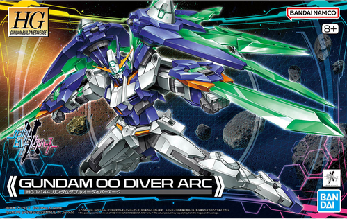 GUNDAM HG METAVERSE -05- GUNDAM 00 DIVER ARC 1/144