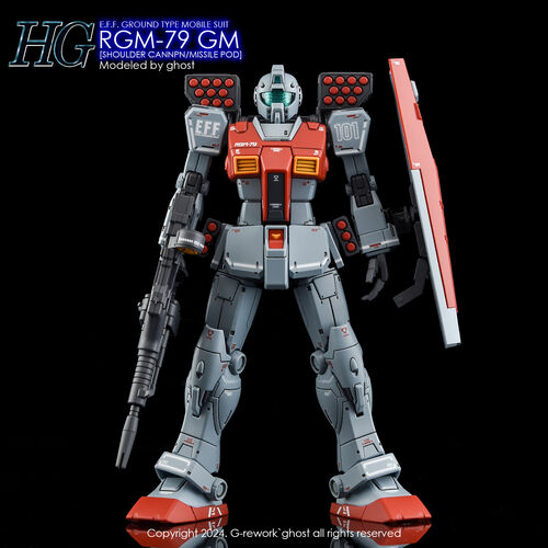 G-REWORK - -HG- RGM-79 GM [MISSILE POD]