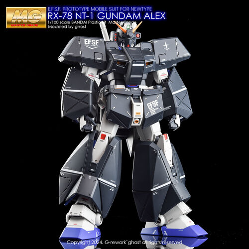 G-REWORK -MG- RX-78NT-1 Gundam Alex 2.0