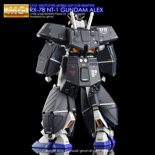 G-REWORK -MG- RX-78NT-1 Gundam Alex 2.0