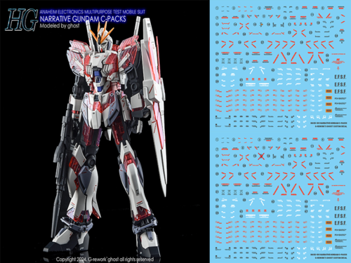 G-REWORK -HG- RX-9/C NARRATIVE GUNDAM C-PACK