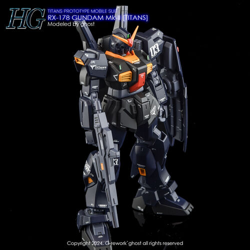 G-REWORK -HG- RX-178 Gundam MK-II Titans Ver. 2.0