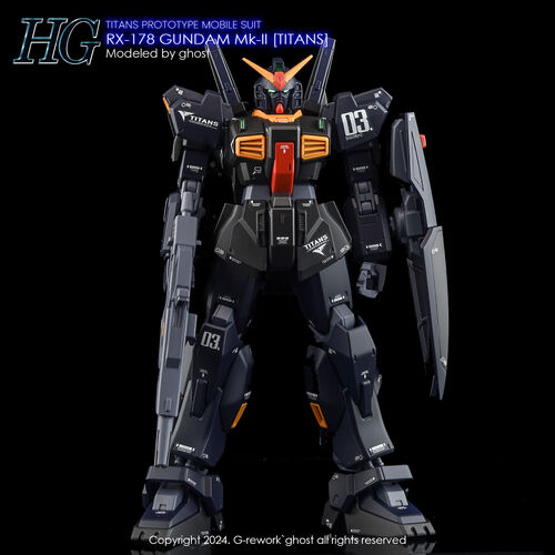 G-REWORK -HG- RX-178 Gundam MK-II Titans Ver. 2.0