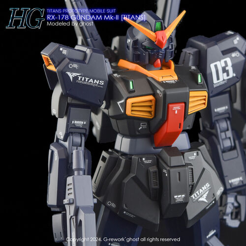 G-REWORK -HG- RX-178 Gundam MK-II Titans Ver. 2.0