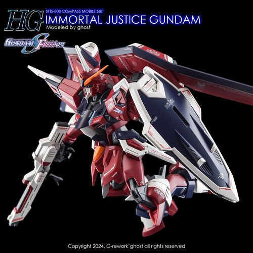 G-REWORK -HG- STTS-808 Immortal Justice Gundam